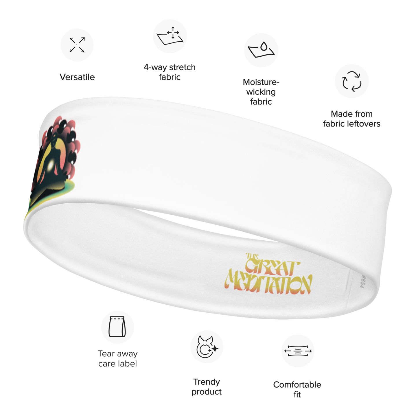 The Great Meditation Icon Headband