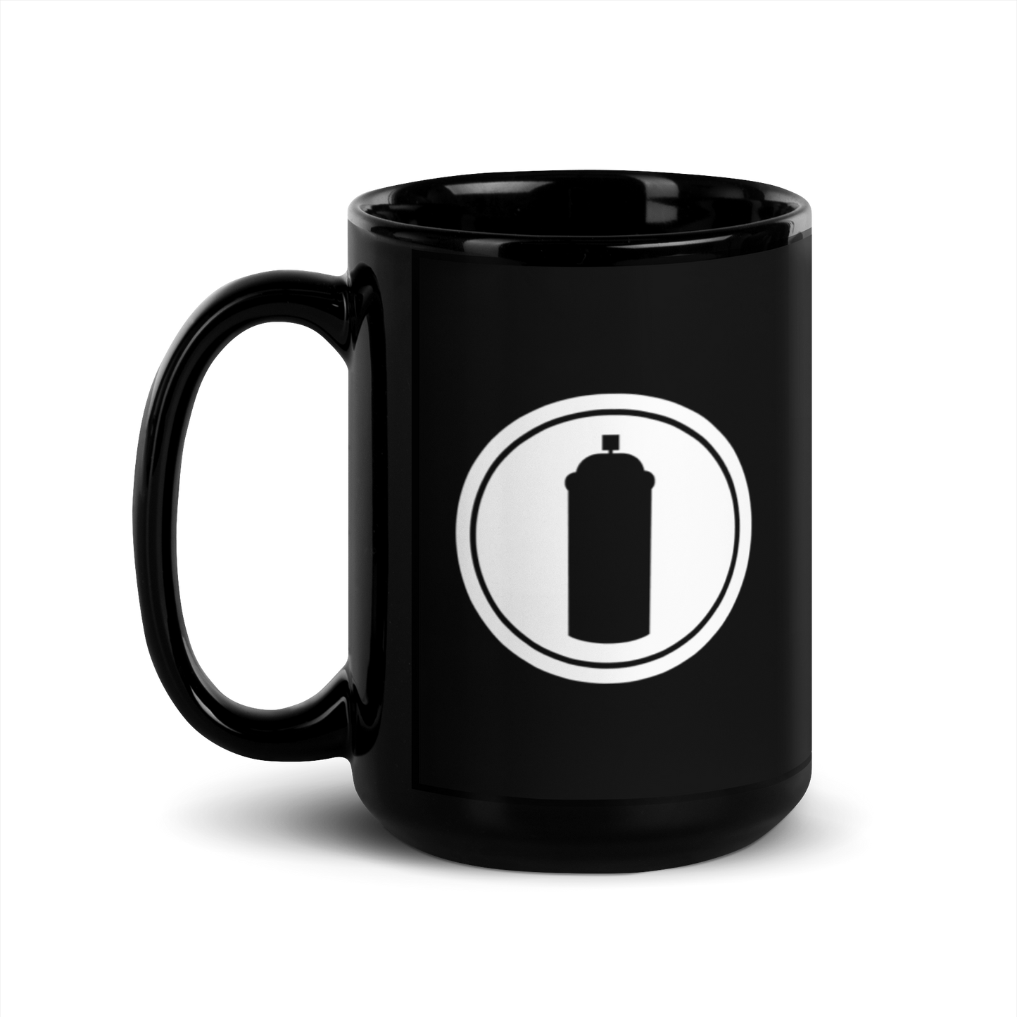 WIDSIX Low Life Black Glossy Mug