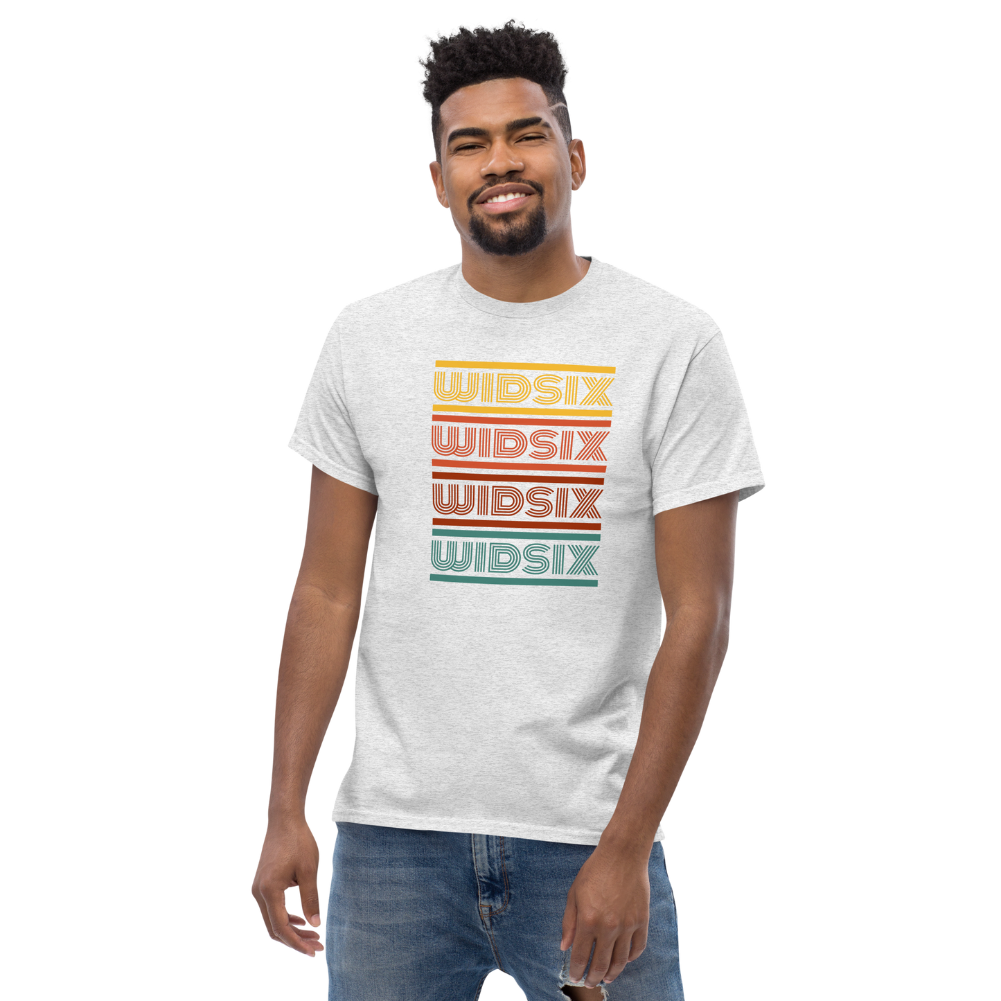 WIDSIX Retro Repeat Men's Classic Tee
