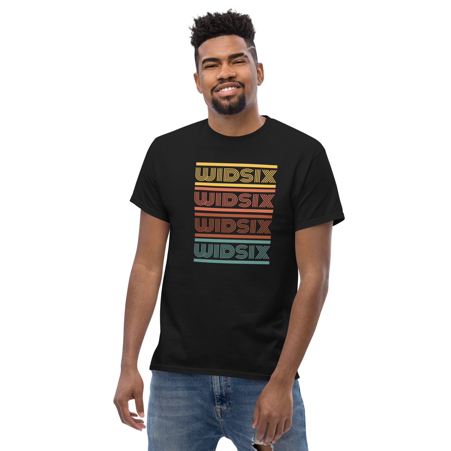 WIDSIX Retro Repeat Men's Classic Tee