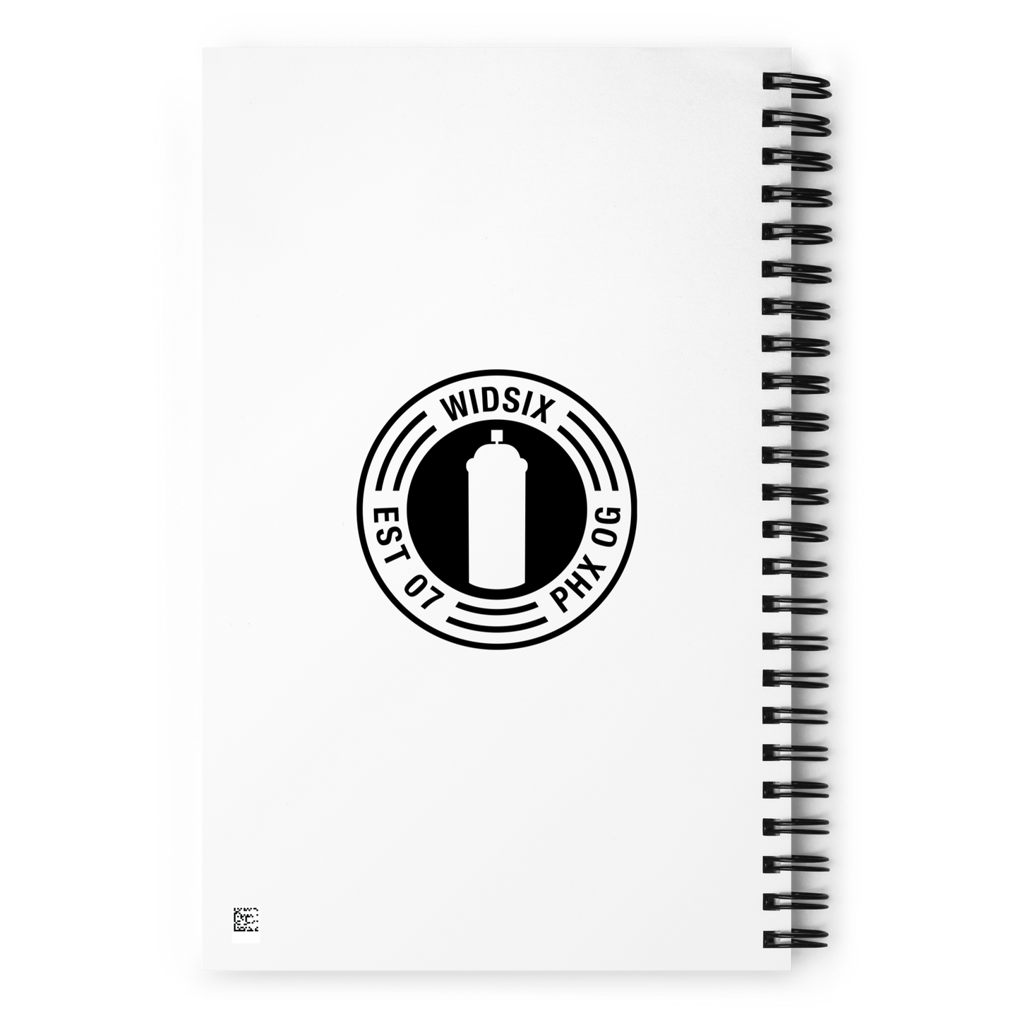 WIDSIX OGs Never Die Graffiti Spiral Notebook
