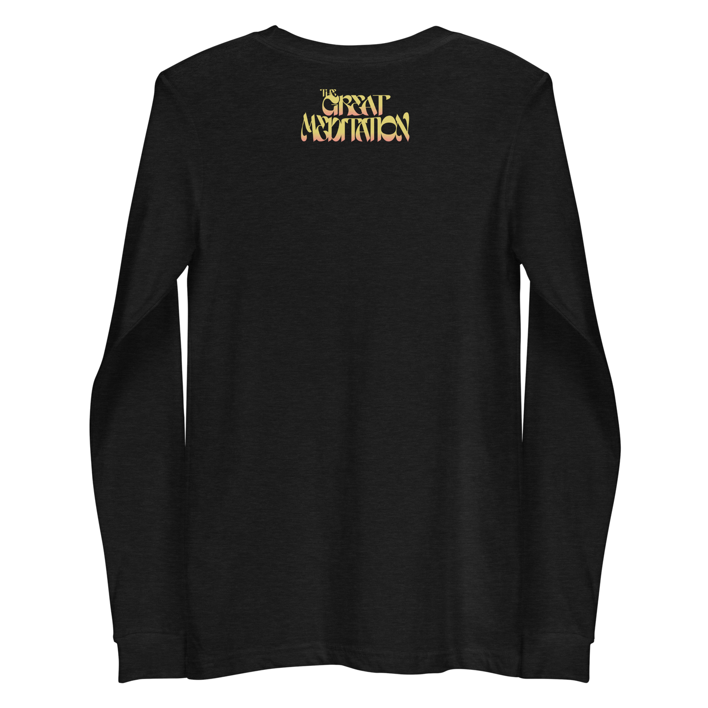 The Great Meditation Icon Unisex Long Sleeve Tee
