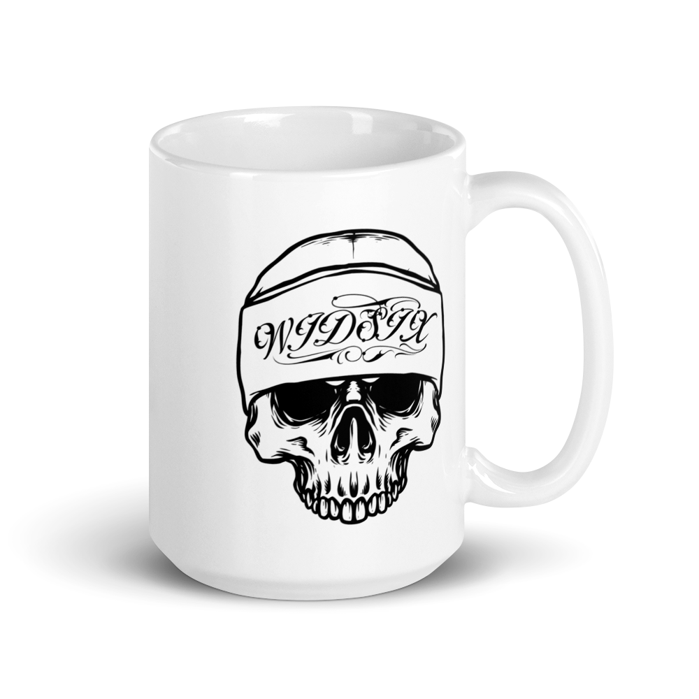 WIDSIX OGs Never Die Street White Glossy Mug