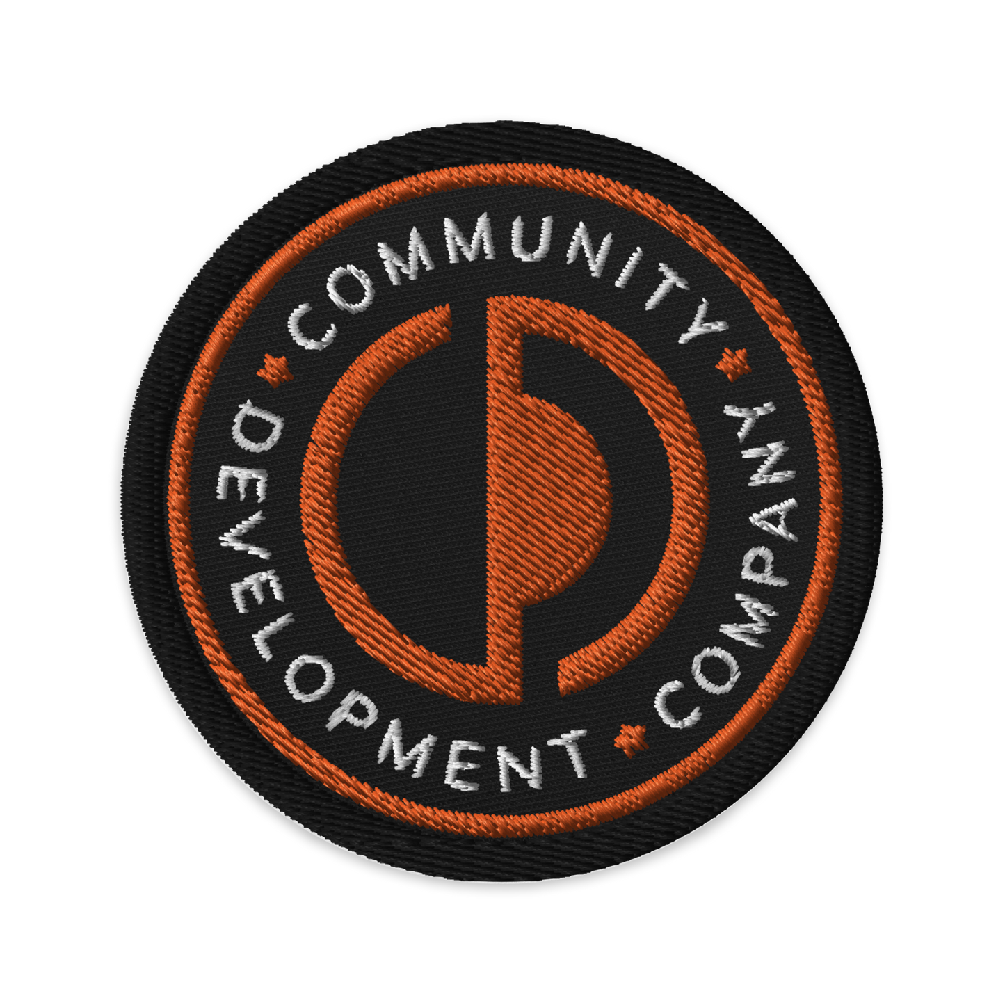 Community Development Company Badge Embroidered Patches