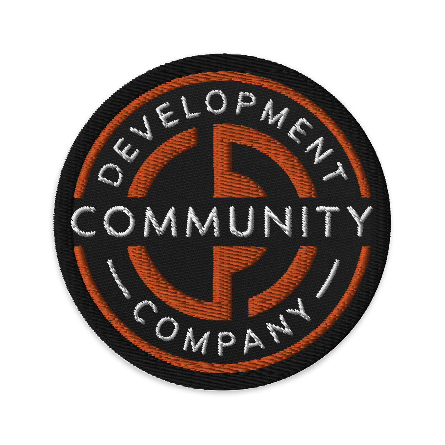 Community Development Company Badge Embroidered Patch