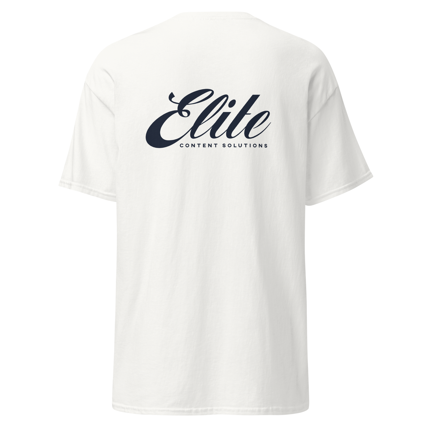 Elite Content Solutions Men's Classic Tee - White