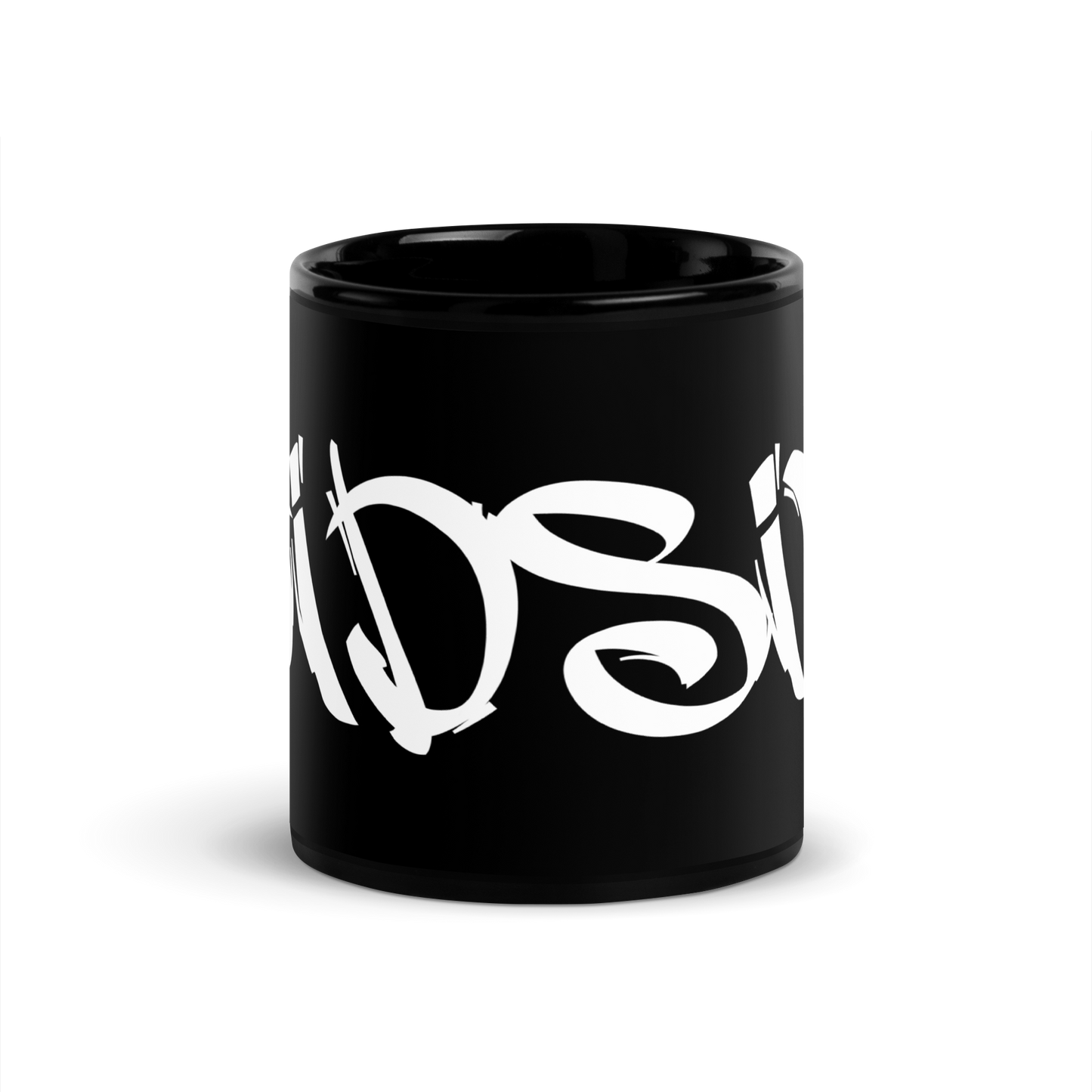 WIDSIX OG Graffiti Black Glossy Mug