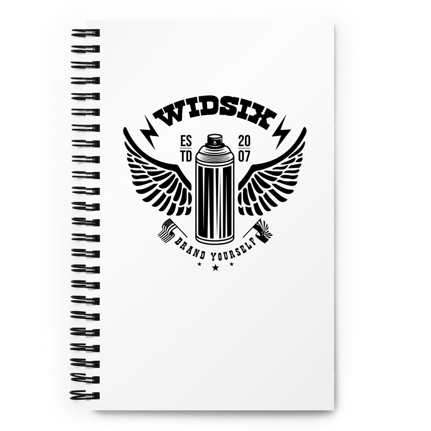 WIDSIX Speed Shop Spiral Notebook
