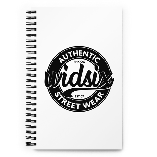 WIDSIX Authentic Street Wear Spiral Notebook