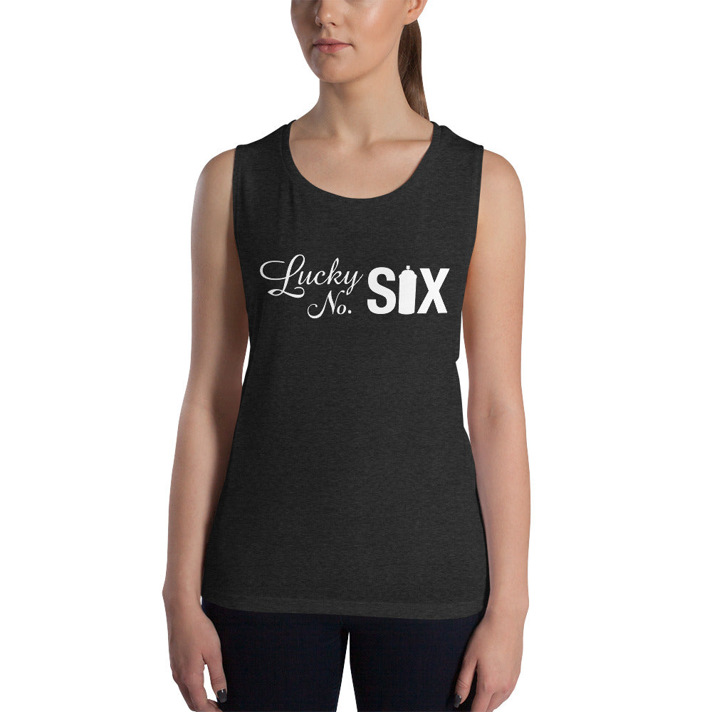 WIDSIX Lucky No. SIX Ladies’ Muscle Tank